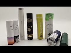 caja de papel del tubo